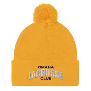 Omaha Lacrosse Club Pom-Pom Beanie