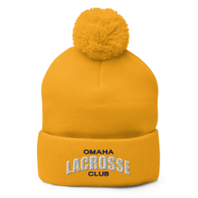 Load image into Gallery viewer, Omaha Lacrosse Club Pom-Pom Beanie