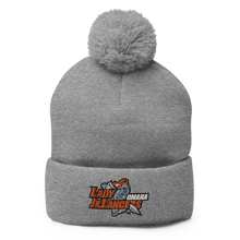 Load image into Gallery viewer, Lady Jr. Lancers Pom-Pom Beanie