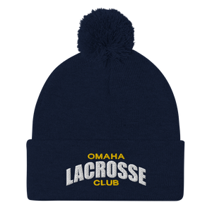 Omaha Lacrosse Club Pom-Pom Beanie