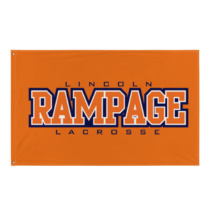 Rampage Lacrosse 3' x 5' Flag