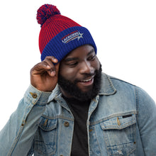 Load image into Gallery viewer, Team Logo Embroidered Pom-Pom Beanie