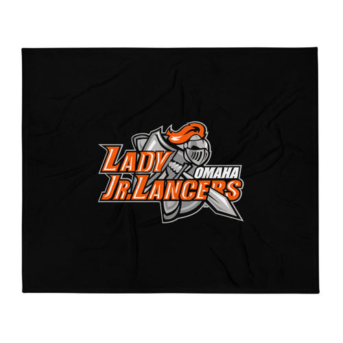 Large Logo Gameday Blanket - Black