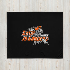 Large Logo Gameday Blanket - Black