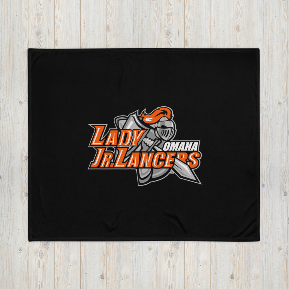 Large Logo Gameday Blanket - Black