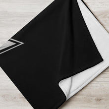 Load image into Gallery viewer, Large Logo Gameday Blanket - Black