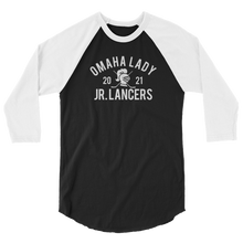 Load image into Gallery viewer, Collegiate Style 3/4 Sleeve Raglan Shirt