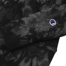 Load image into Gallery viewer, Omaha Rogue Lacrosse tie-dye hoodie from Champion