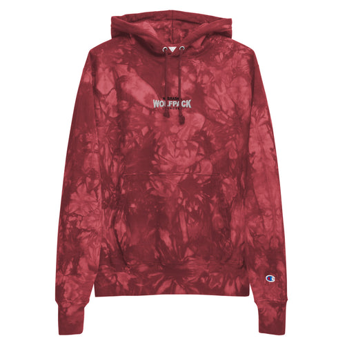 Premium Champion tie-dye hoodie