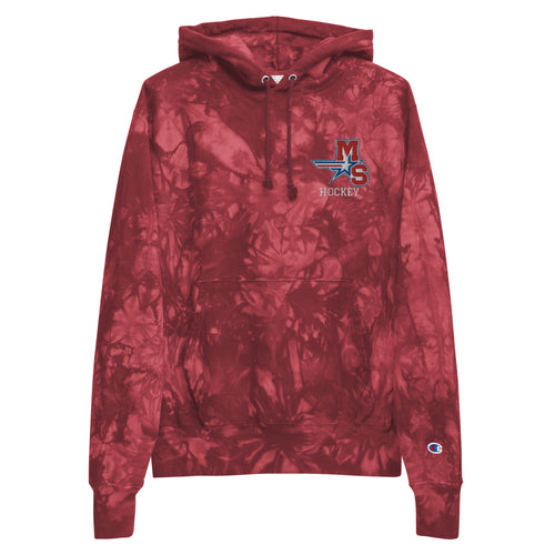 Premium Champion tie-dye hoodie