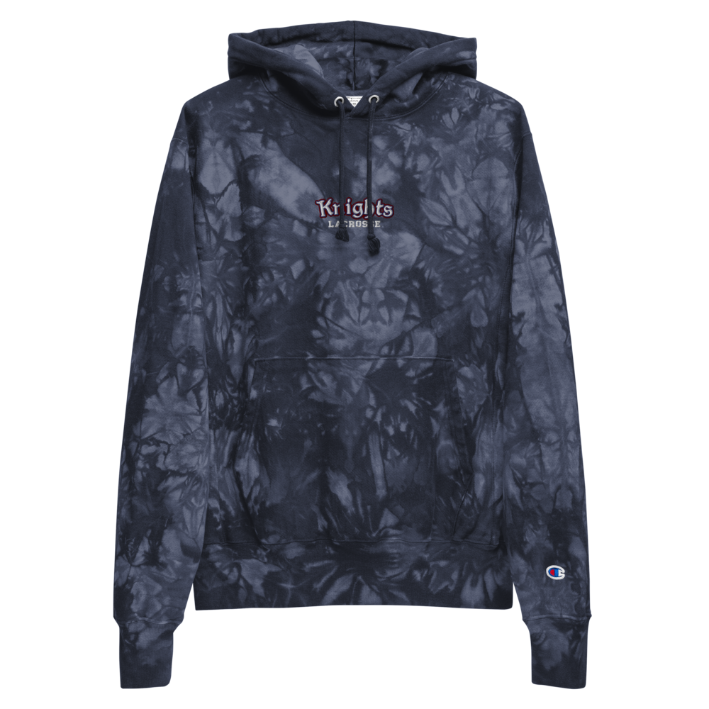 Sarpy County Knights tie-dye hoodie from Champion
