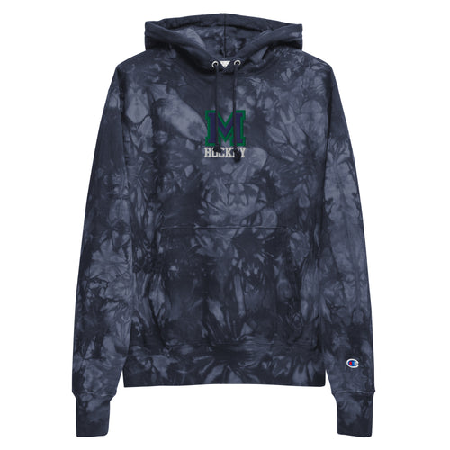 Team Logo Premium Champion Tie-Dye Hoodie