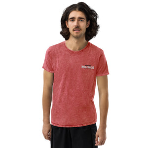 Wolfpack Denim T-Shirt - Red