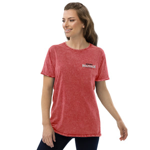 Wolfpack Denim T-Shirt - Red