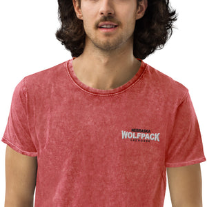 Wolfpack Denim T-Shirt - Red