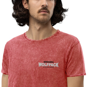 Wolfpack Denim T-Shirt - Red