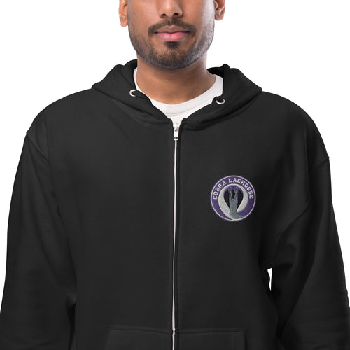 Premium Team Logo Zip Hoody - Embroidered logo