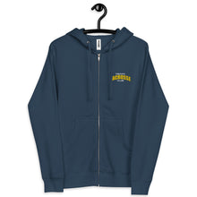 Load image into Gallery viewer, Unisex fleece zip up hoodie