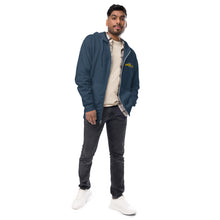 Load image into Gallery viewer, Unisex fleece zip up hoodie