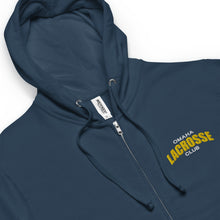 Load image into Gallery viewer, Unisex fleece zip up hoodie