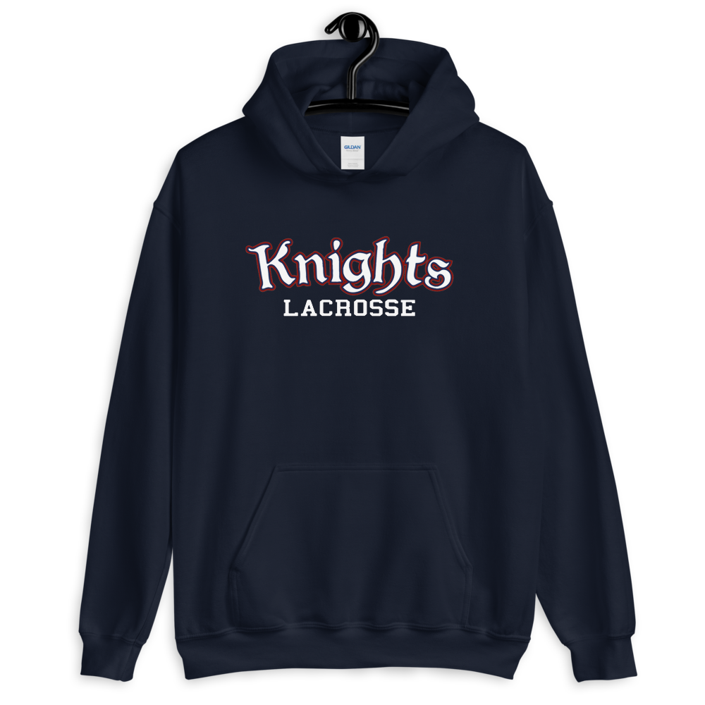 Knights Lacrosse - Unisex Hoodie from Gildan