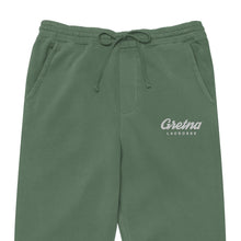 Load image into Gallery viewer, Premium Embroidered Pigment-Dyed Sweatpants