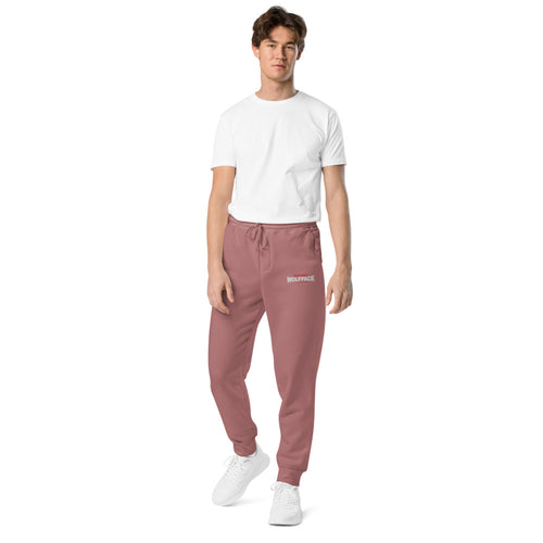 Pigment Dyed Premium Sweatpants - Embroidered Team Logo