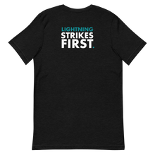 Load image into Gallery viewer, Thunder &quot;Lightning Strikes First&quot; Short-Sleeve T-Shirt
