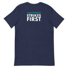 Load image into Gallery viewer, Thunder &quot;Lightning Strikes First&quot; Short-Sleeve T-Shirt
