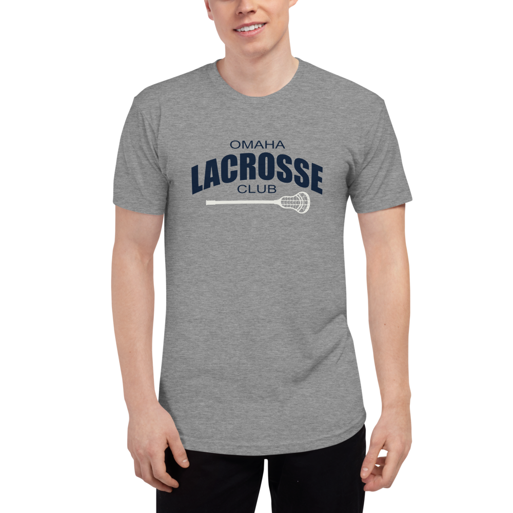 Omaha Lacrosse Club Tri-Blend Track Shirt