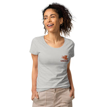 Load image into Gallery viewer, Women’s basic Organic T-Shirt - Embroidered Logo