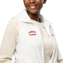 Load image into Gallery viewer, Embroidered Women’s Columbia Fleece Vest