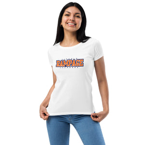 Rampage Lacrosse Women’s Fitted T-Shirt
