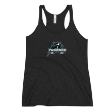 Load image into Gallery viewer, Lincoln Thunder &quot;Let&#39;s Roll!&quot; - Women&#39;s Racerback Tank Top