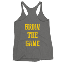 Load image into Gallery viewer, OLC “Grow The Game” Women&#39;s Racerback Tank