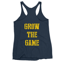 Load image into Gallery viewer, OLC “Grow The Game” Women&#39;s Racerback Tank