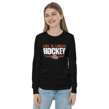 Load image into Gallery viewer, “Hockey” Long Sleeve T-Shirt - Youth