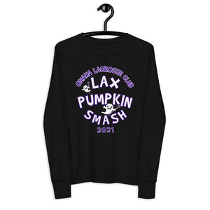 Pumpkin Smash long sleeve tee - YOUTH
