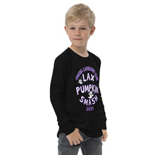 Load image into Gallery viewer, Pumpkin Smash long sleeve tee - YOUTH